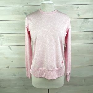 Ahead Casuals Soft Ballet Pink Heather Sweatshirt - NWT